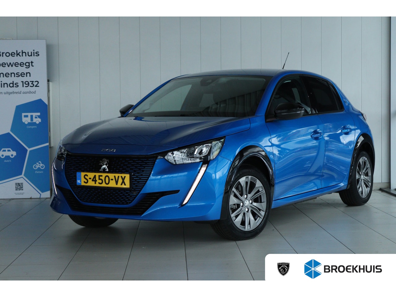 Peugeot e-208 - EV Allure Pack 50 kWh 95% SoH | Cruise Control | Camera | Keyless | Carplay | Navi | Clima - AutoWereld.nl