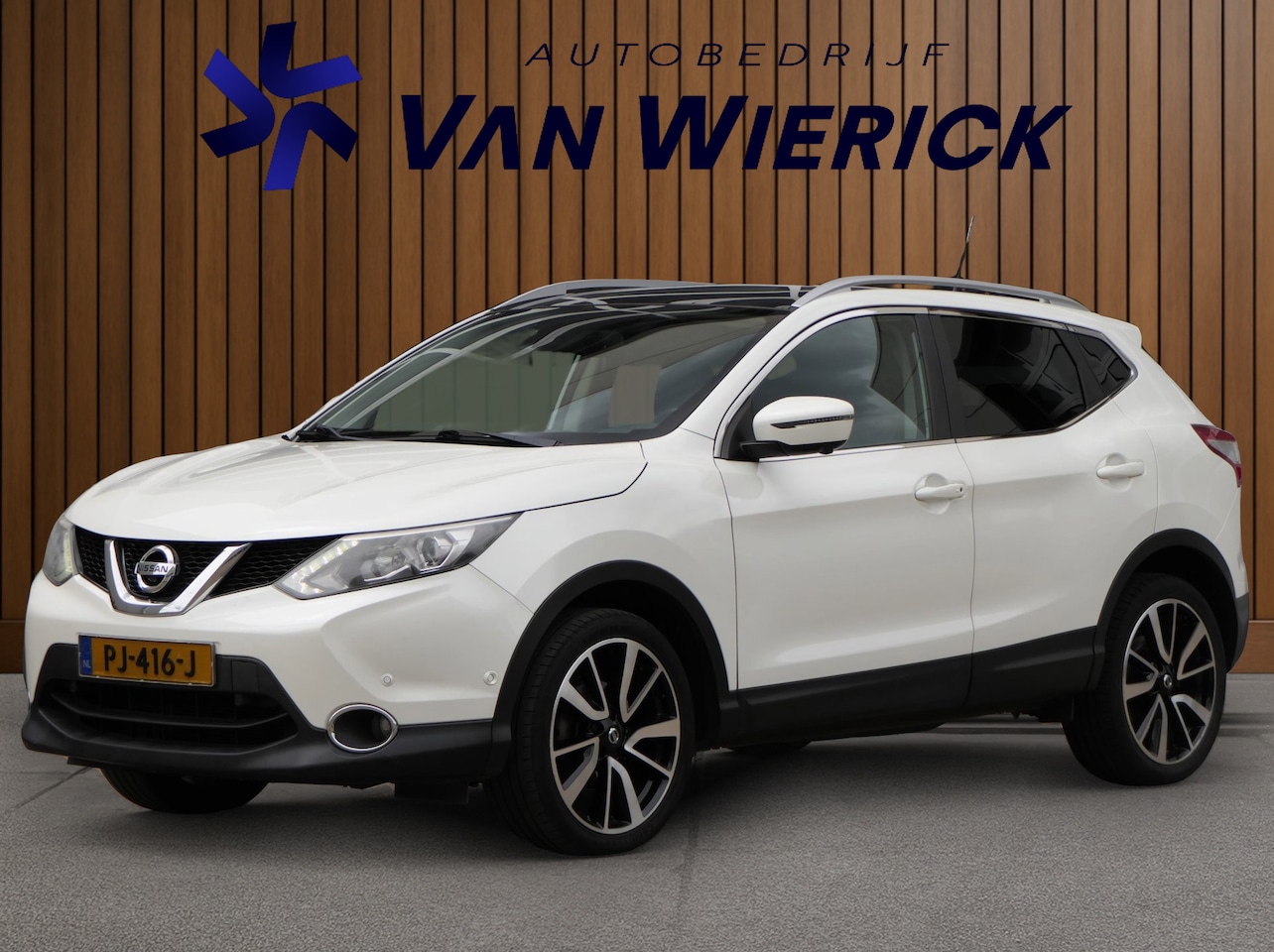 Nissan Qashqai - 1.2 Tekna 116PK Incl Garantie | Stoelverwarming | Leer | Elek stoel | Pano | Trekhaak - AutoWereld.nl