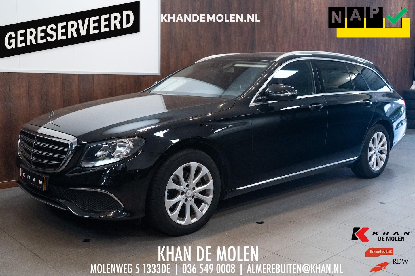 Mercedes-Benz E-klasse Estate - 200 Leder|Elektr.Stoelen+Achterklep|Sfeer - AutoWereld.nl