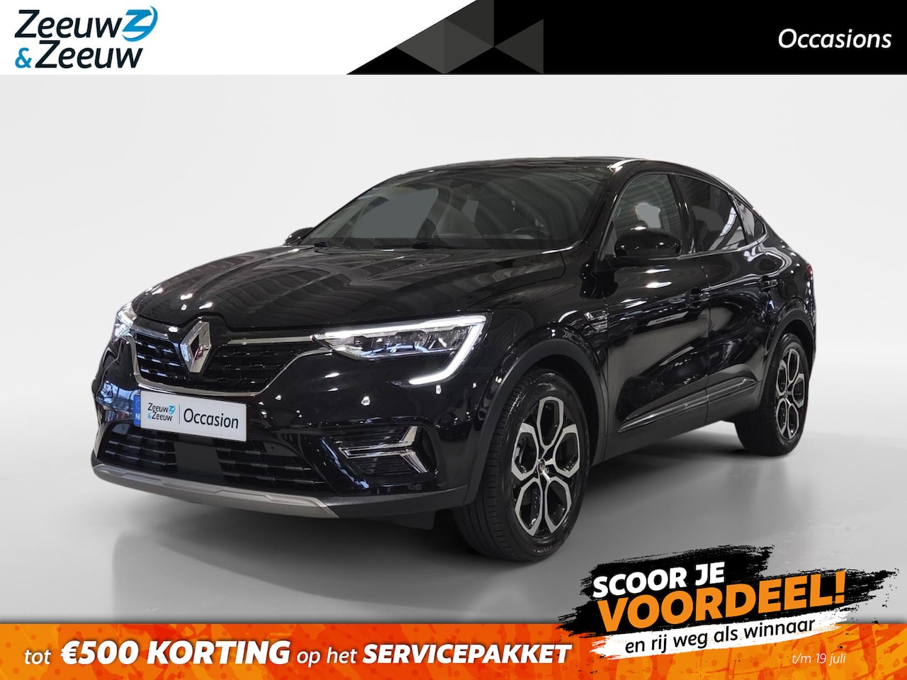 Renault Arkana - 1.6 E-Tech Hybrid 145 Intens |  Automaat | Dealeronderhouden | Trekhaak | Apple Carplay & - AutoWereld.nl