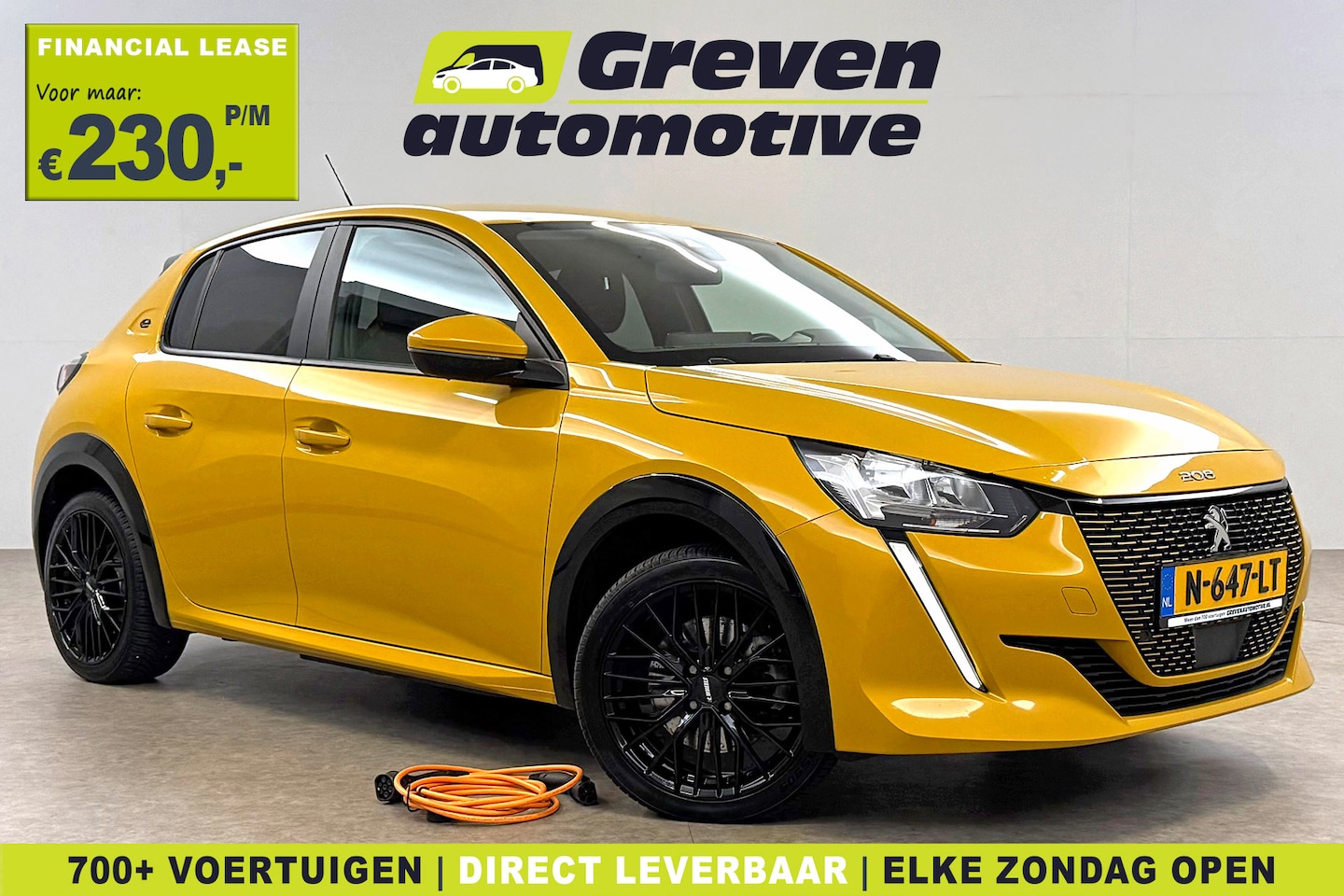 Peugeot e-208 - EV Active 50 kWh | Snelladen | SOH 87% | LED | Carplay | Airco | Cruise - AutoWereld.nl