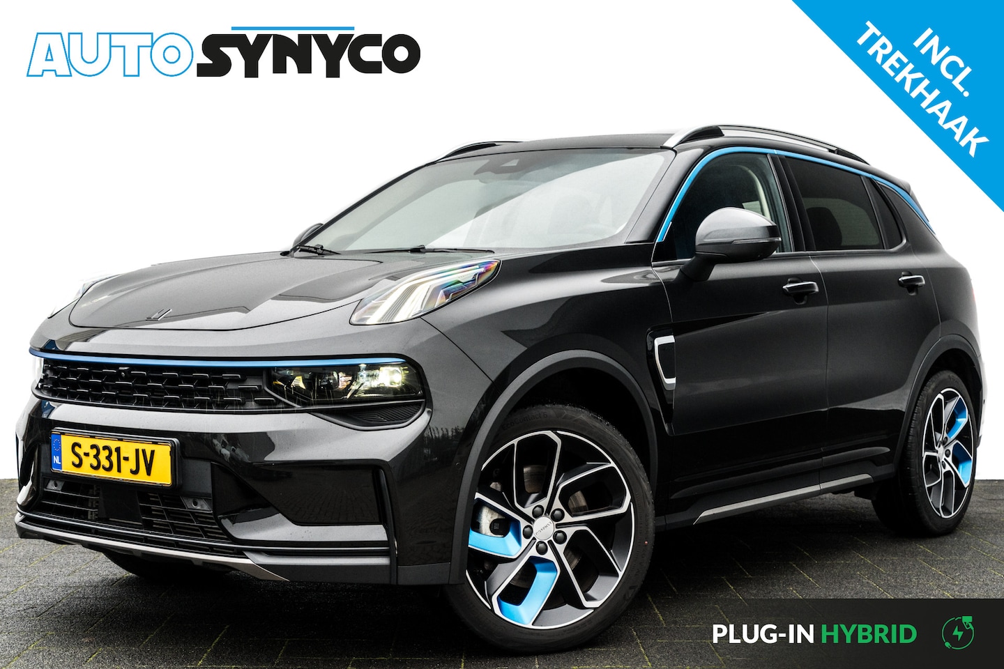 Lynk & Co 01 - 1.5 Plug-in Hybrid 262 Pk I Afn. Trekhaak | Panoramadak | Adapt. Cruise | 360 Camera | Key - AutoWereld.nl