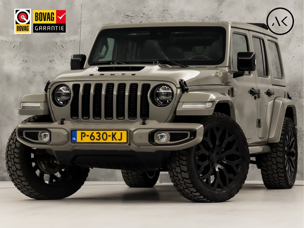 Jeep Wrangler Unlimited - 4xe 380 BRUTE Richmond Pure 380Pk Automaat (SKY ONE TOUCH, NAPPA LEDER, APPLE CARPLAY, CAM - AutoWereld.nl