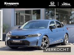 Honda Civic - 2.0 e:HEV Sport € 2.000, - KORTING Parkeersensoren, Dodehoekdetectie, Voorstoelen verwarmd