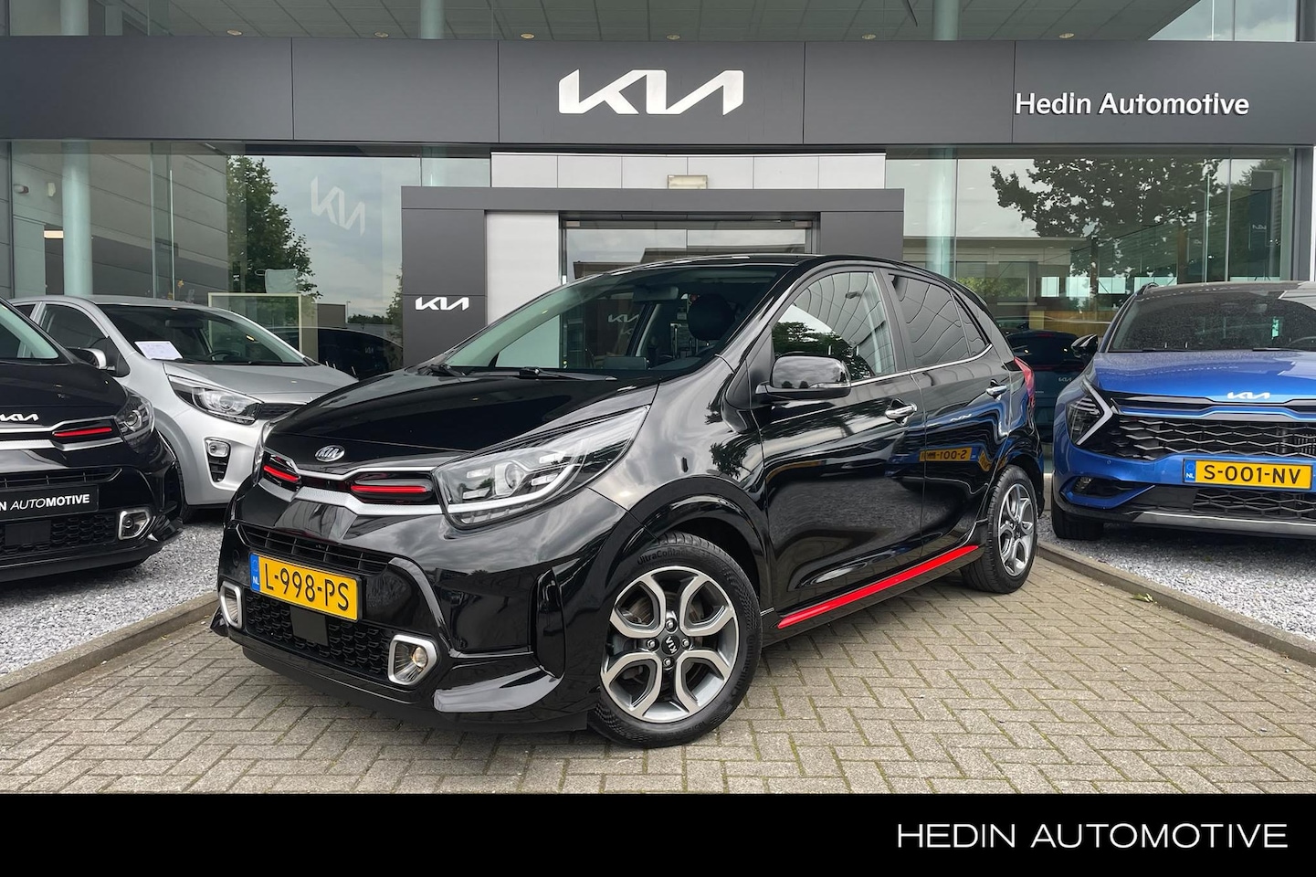 Kia Picanto - 1.0 DPi GT-Line | Leder | Keyless entry | Navigatie | Climate control | - AutoWereld.nl