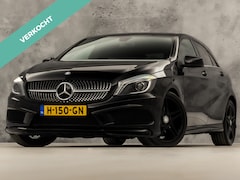 Mercedes-Benz A-klasse - 180 AMG Sport Automaat (APPLE CARPLAY, LEDER/ALCANTARA, STOELVERWARMING, GETINT GLAS, SPOR