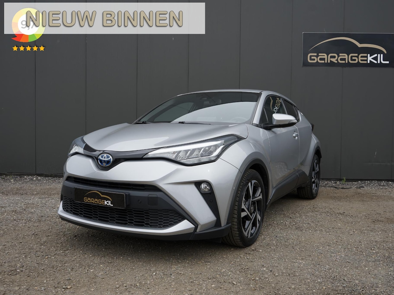 Toyota C-HR - 2.0 Hybrid Dynamic Dealer onderh. / Camera / Stoel+ stuur verw. / Privacy glass / Keyless - AutoWereld.nl