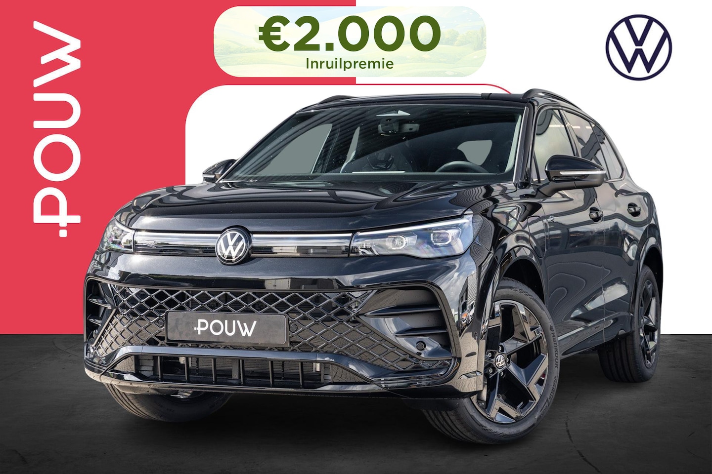 Volkswagen Tiguan - 1.5 eHybrid 204pk R-Line | Black Style Pakket | Trekhaak Wegklapbaar - AutoWereld.nl