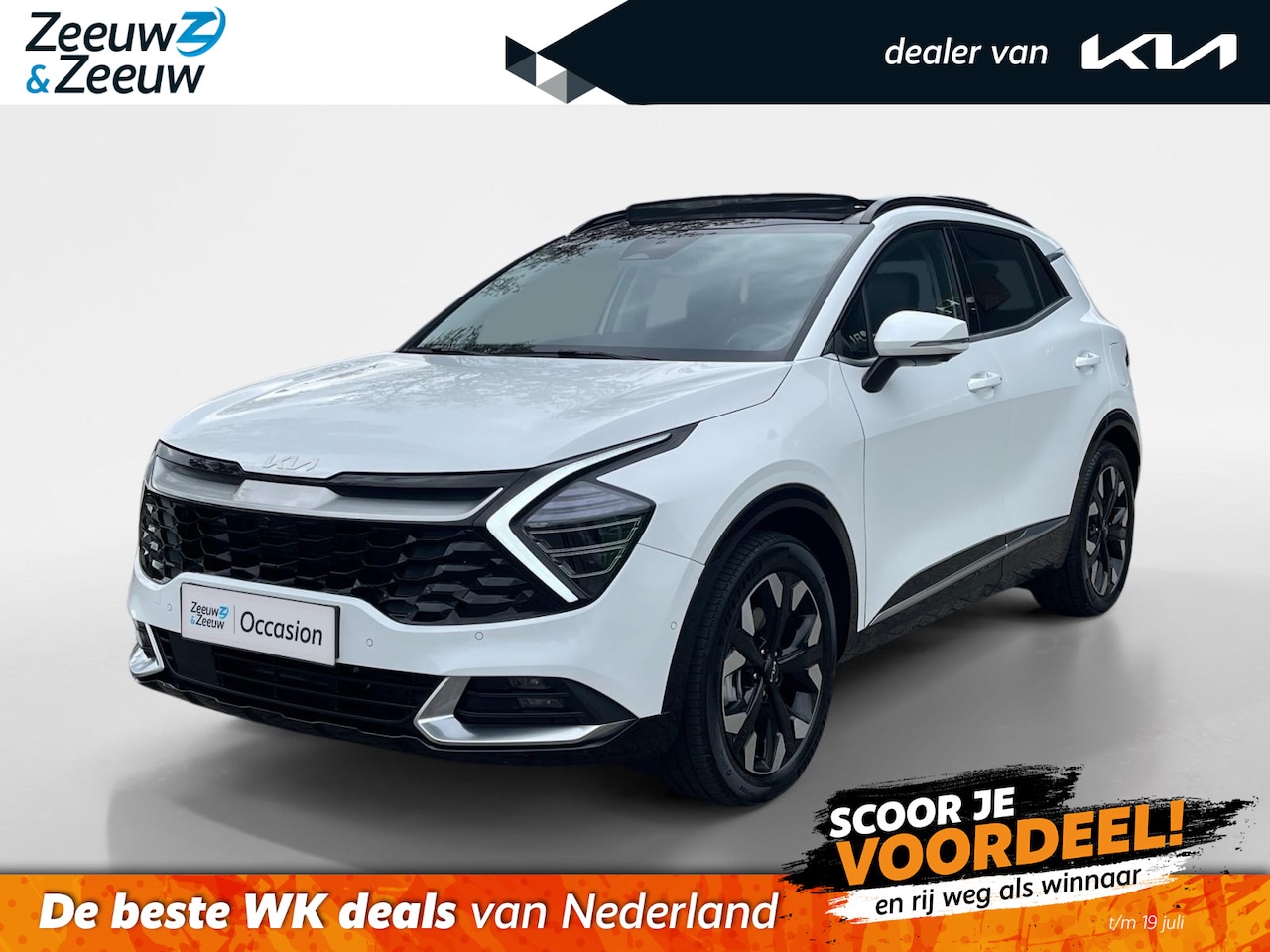 Kia Sportage - 1.6 T-GDi Plug-in Hybrid AWD DynamicPlusLine | Schuif/Kanteldak | Stoel + Stuurverwarming - AutoWereld.nl