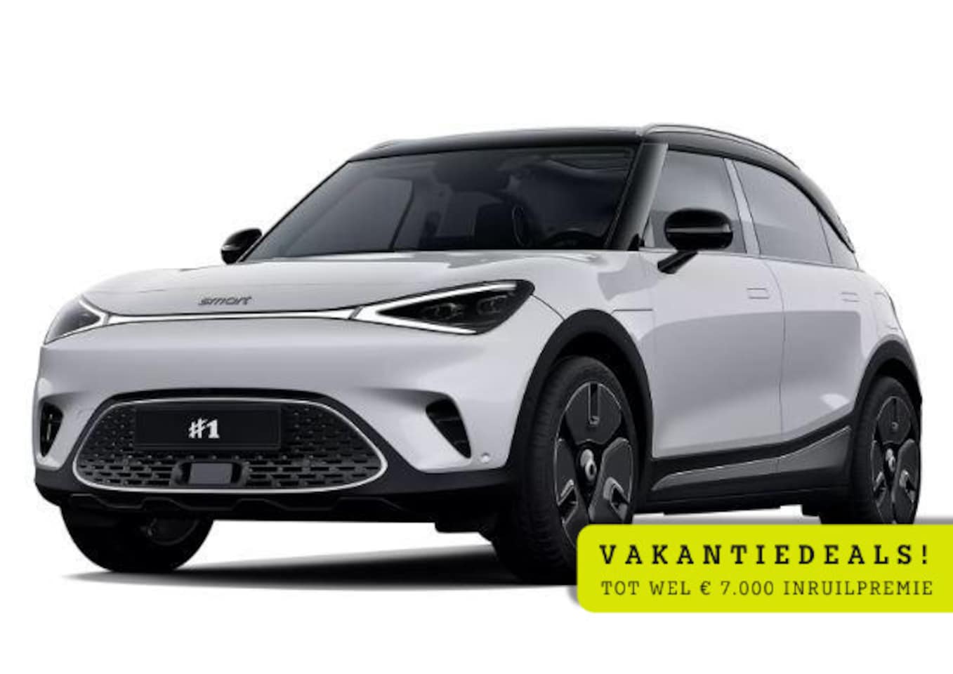 Smart #1 - Premium 66 kWh VAKANTIE DEALS! | Van €42.520,- voor € 39.020,- | 360° Camera | Dodehoekdet - AutoWereld.nl