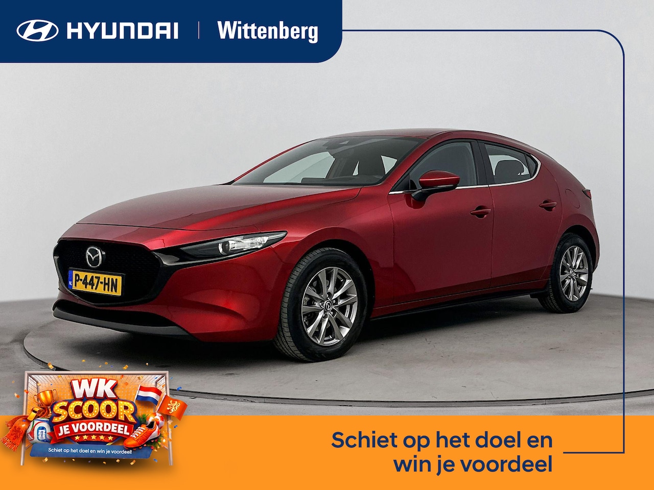 Mazda 3 - 2.0 e-SkyActiv-G M Hybrid 122 | Parkeersensoren | Apple carplay/android Auto | Navigatie | - AutoWereld.nl