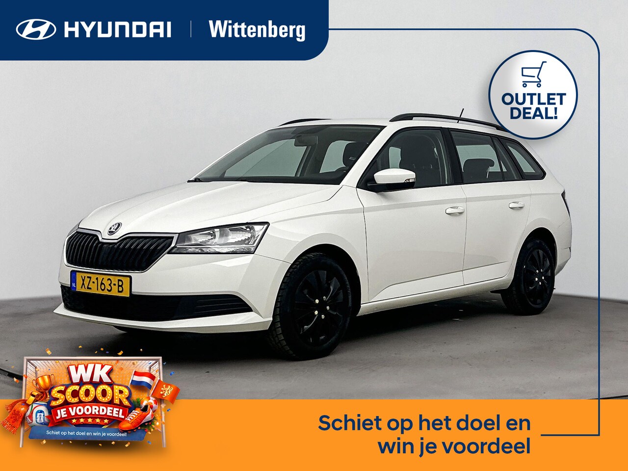 Skoda Fabia Combi - 1.0 Active | 1e Eig. | Trekhaak | Airco | Cruise control | Bluetooth | - AutoWereld.nl