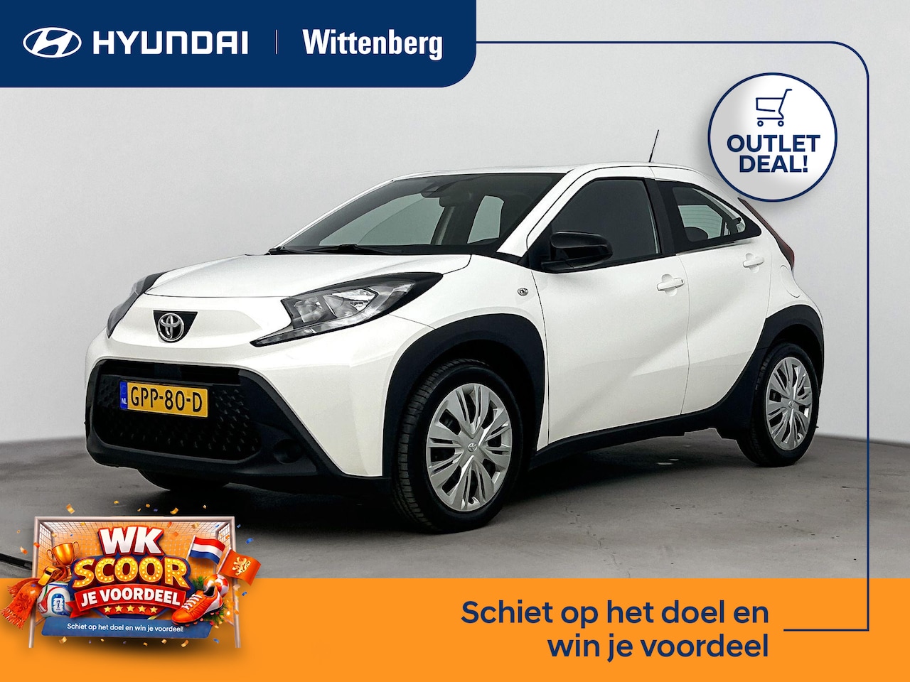 Toyota Aygo X - 1.0 VVT-i MT PLAY | OUTLETDEAL! | AIRCO | CRUISE ADAPTIEF | CAMERA | NAVI via APPLE CAR PL - AutoWereld.nl