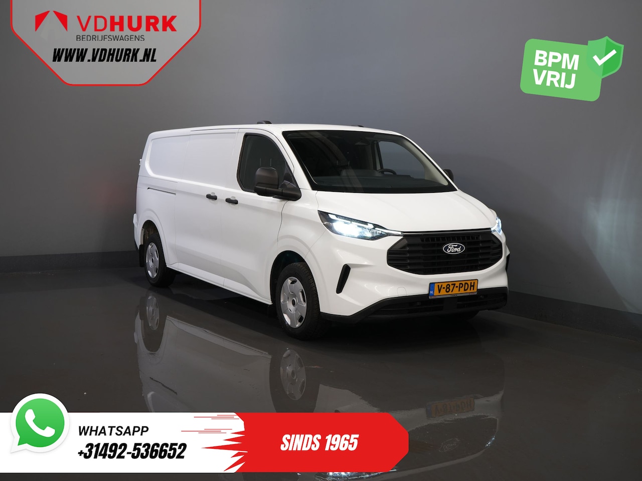 Ford Transit Custom - 2.0 TDCI 136 pk L2 Trend LED/ Carplay/ Camera/ Climate/ PDC/ Cruise - AutoWereld.nl