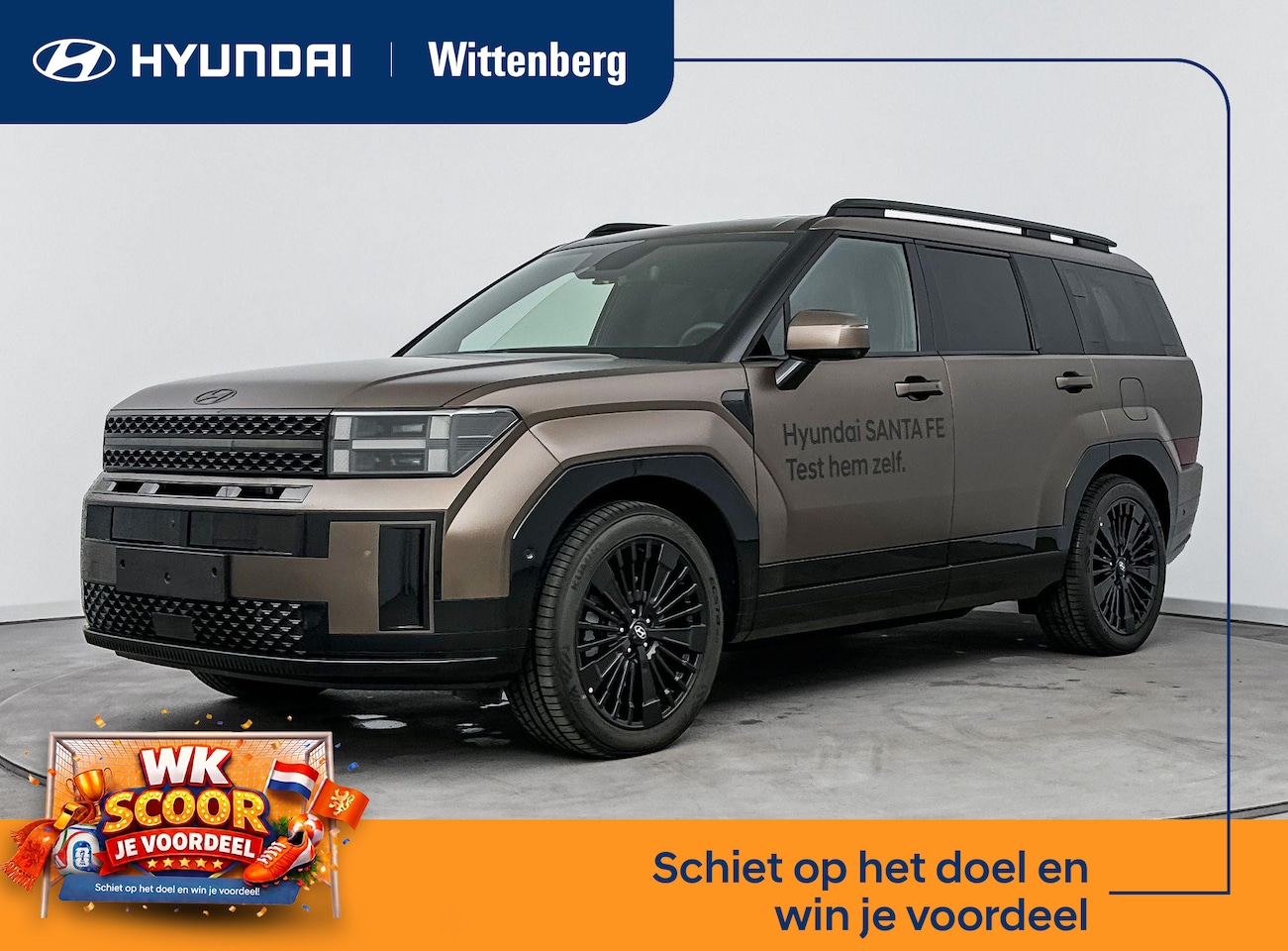 Hyundai Santa Fe - 1.6 T-GDI PHEV Black Line 4WD 7p. | Nieuw | Uit voorraad leverbaar - AutoWereld.nl