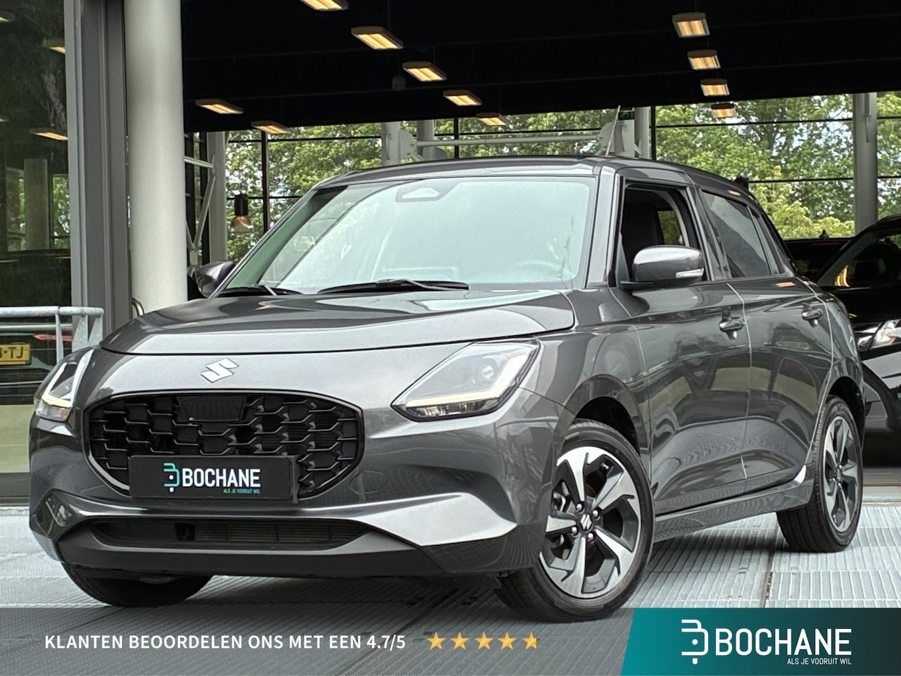 Suzuki Swift - 1.2 Style Smart Hybrid 81PK | Navigatie | Climate Control | Adaptieve Cruise Control | BSM - AutoWereld.nl