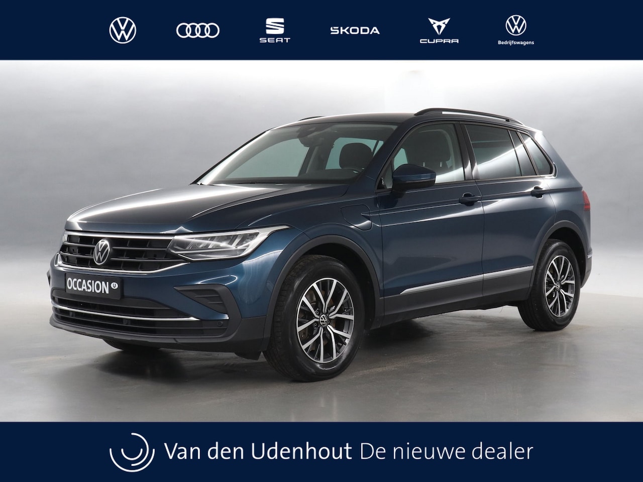 Volkswagen Tiguan - 1.4 TSI eHybrid 245pk PHEV Life / Trekhaak 1800kg / Navigatie / Massage - AutoWereld.nl