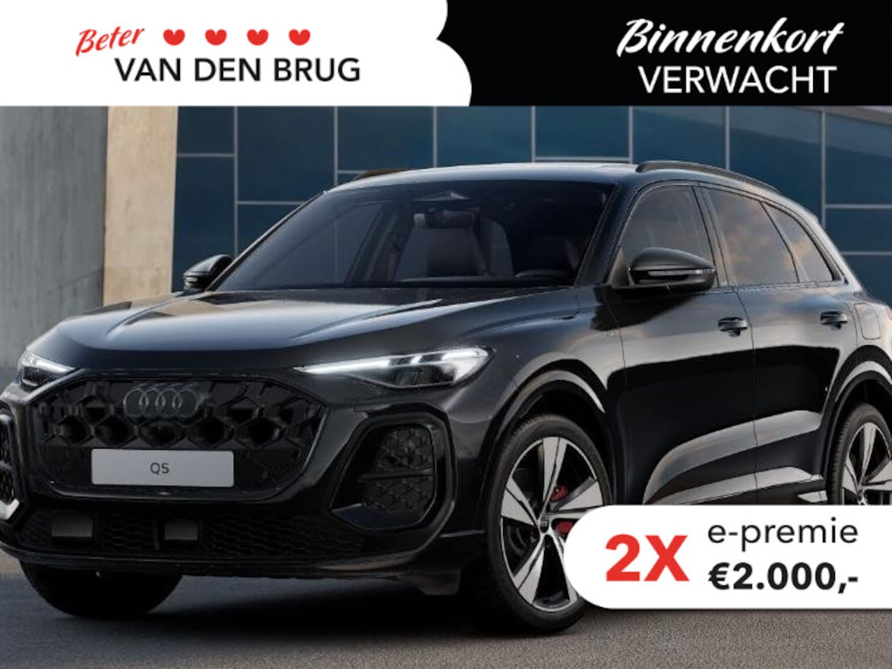 Audi Q5 - S edition Competition e-hybrid 367 PK | Trekhaak | luchtvering | Pano dak | Bijrijderssche - AutoWereld.nl