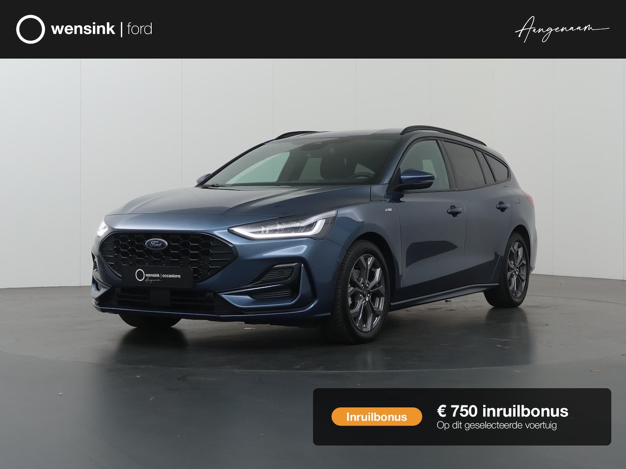 Ford Focus Wagon - 1.0 EcoBoost Hybrid ST Line X | Afneembare Trekhaak | Winterpakket | Cruise Control Adapti - AutoWereld.nl