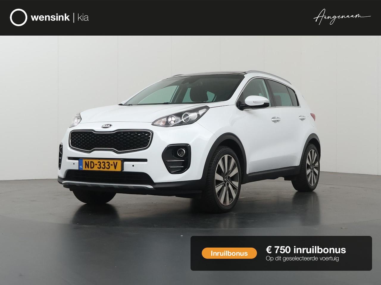 Kia Sportage - 1.6 T-GDI DynamicPlusLine | Trekhaak | Parkeercamera | Panoramadak | Navigatie | Climate C - AutoWereld.nl