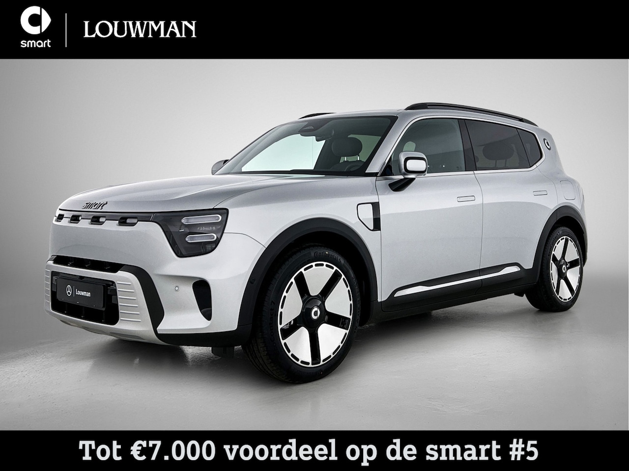 Smart #5 - Premium 100 kWh | Duoleer | Adapt. cruise control | Sennheiser®-audiosysteem | 360°-camer - AutoWereld.nl