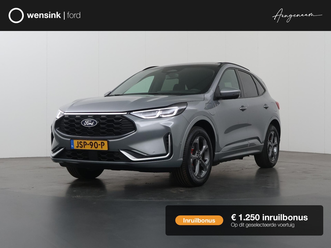 Ford Kuga - 2.5 PHEV ST-Line X | Elekt. inklapbare Trekhaak | Panoramadak | Winterpakket | Head Up | M - AutoWereld.nl