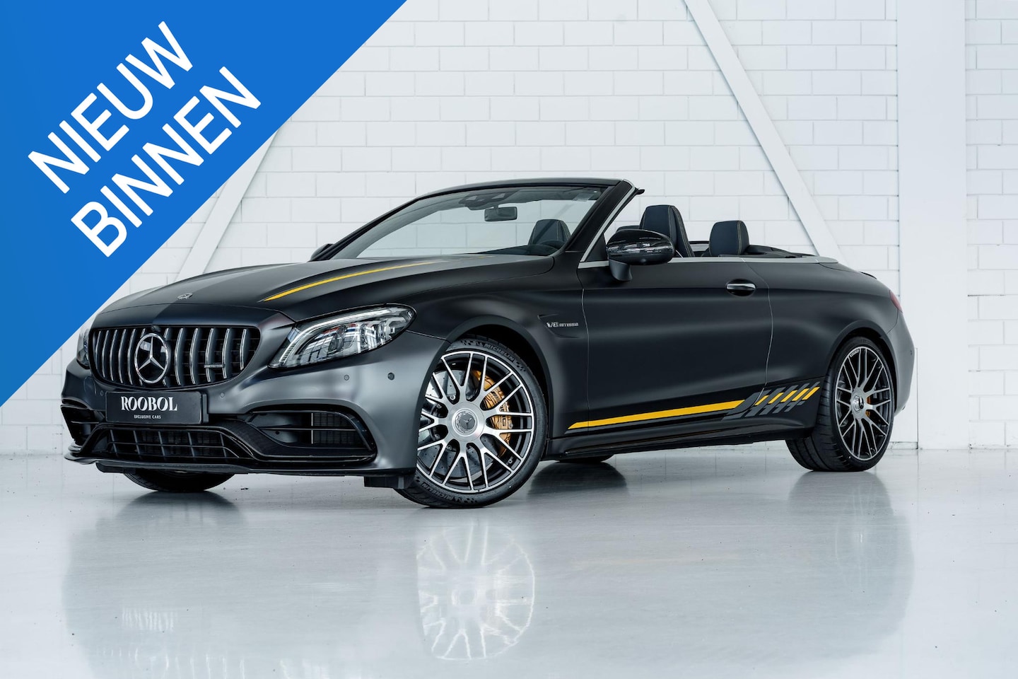 Mercedes-Benz C-klasse Cabrio - AMG 63 S Final Edition l Track Package l Carbon Exterior Pack 2 l - AutoWereld.nl