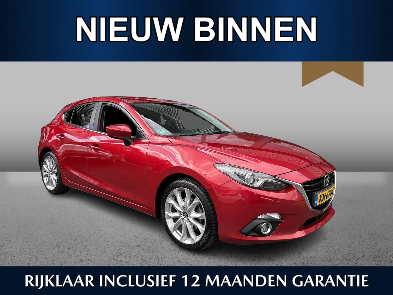 Mazda 3 - 2.0 GT-M Trekhaak|Keyless|HUD|BOSE|Cruise Control - AutoWereld.nl