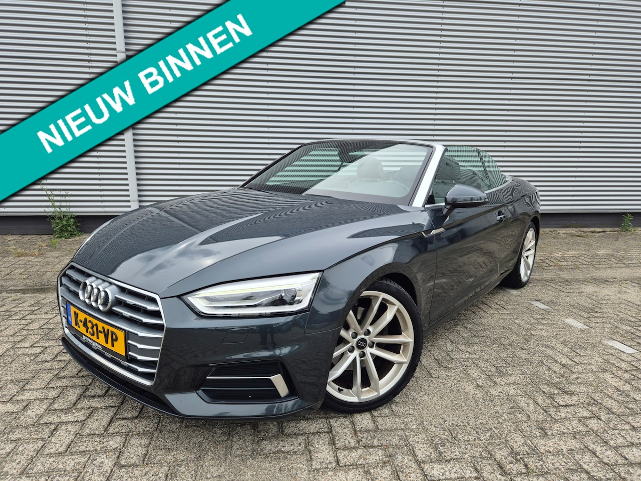 Audi A5 Cabriolet - 40 TFSI Design Pro Line Plus 40 TFSI Design Pro Line Plus,Vitueel/Navigatie,Leder,elec.en verwarmde stoelen,Parksensore - AutoWereld.nl