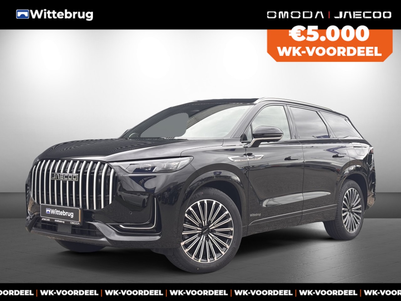 Jaecoo 8 - 1.5 SHS-P Luxury Nu te bestellen en proef te rijden! Nu met 5000 euro Inruil/WK-voordeel! - AutoWereld.nl