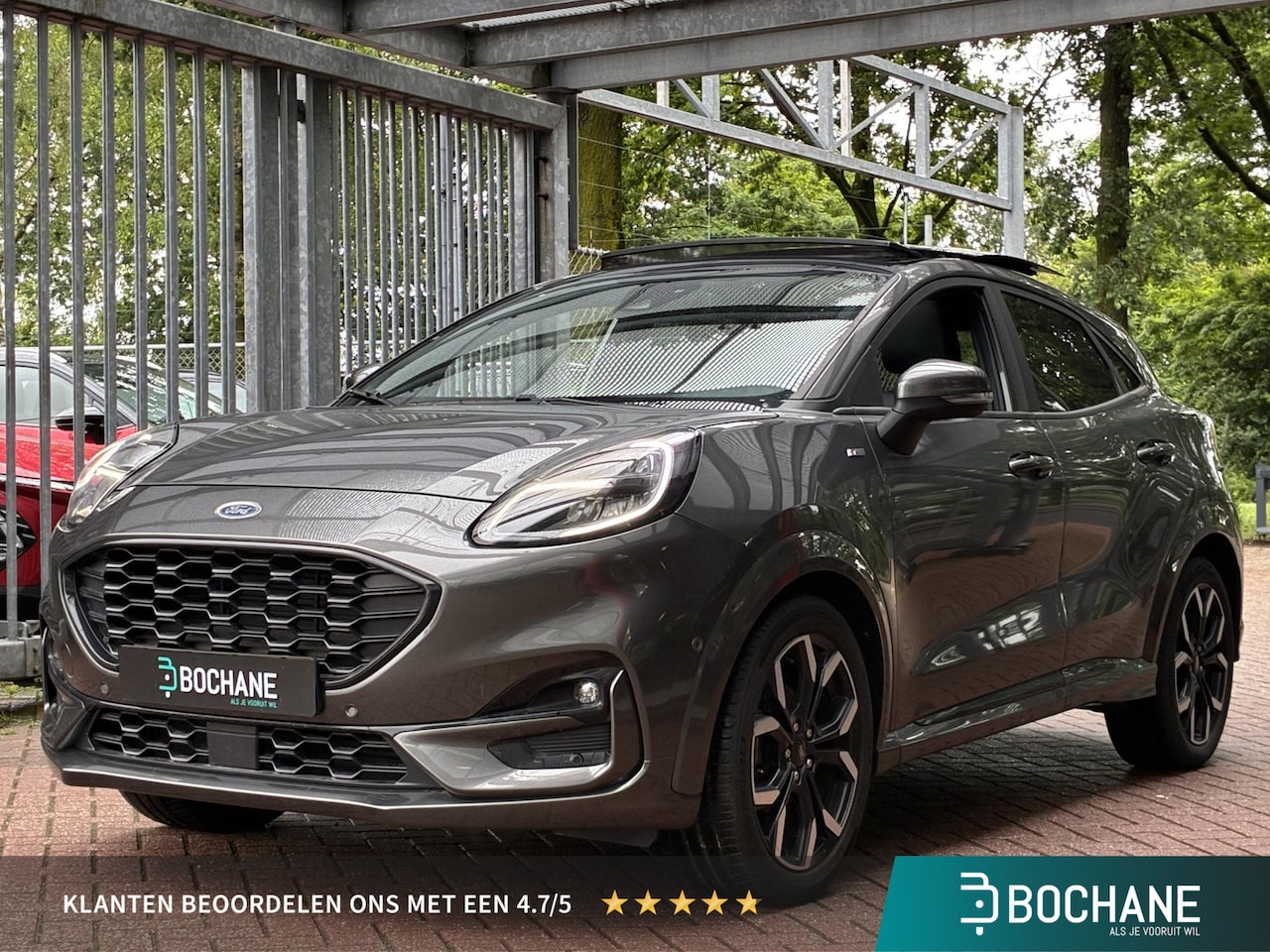 Ford Puma - 1.0 EcoBoost Hybrid ST-Line X | Panoramadak | Camera | navi | Elektr. kofferbak - AutoWereld.nl