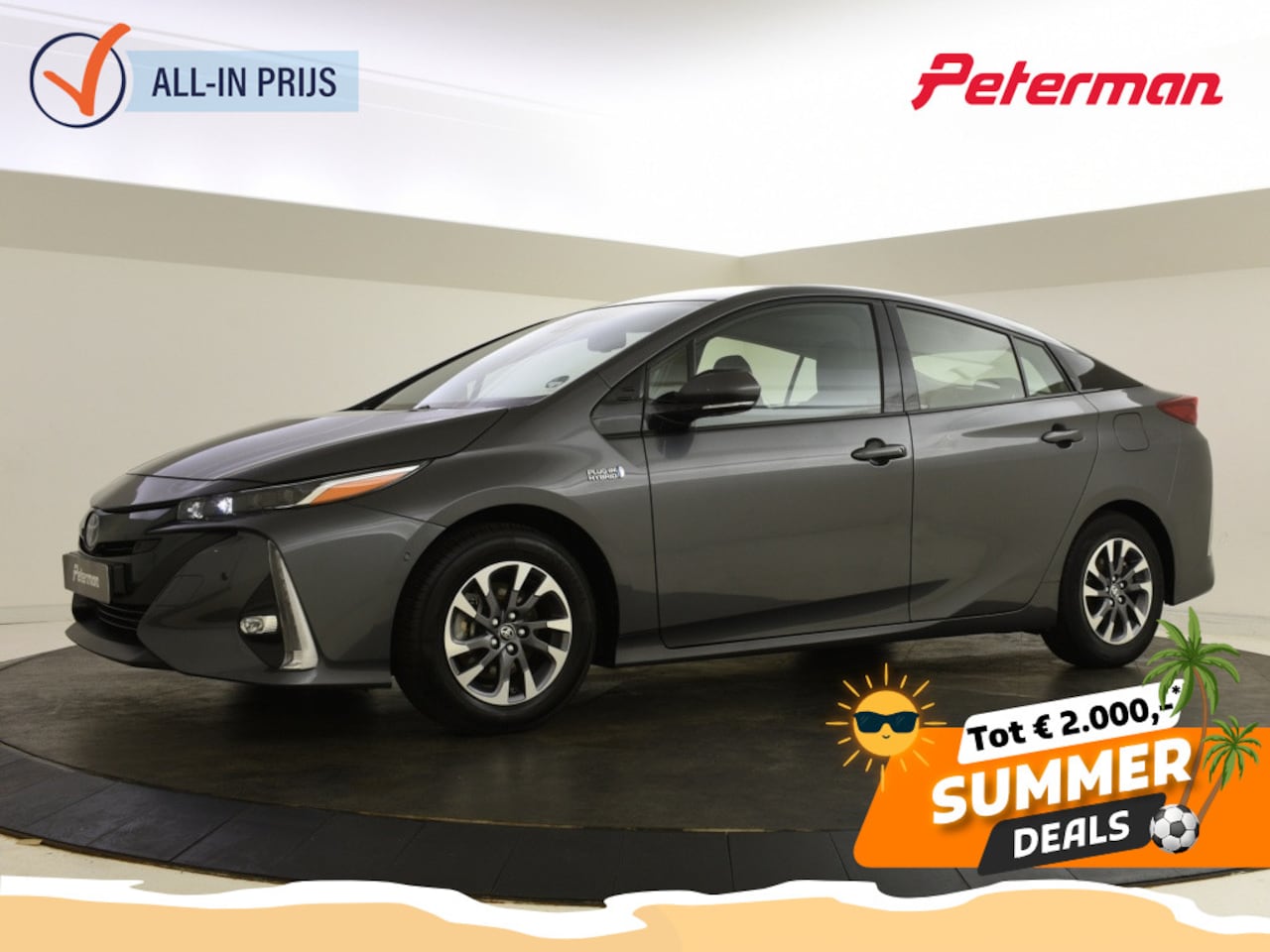 Toyota Prius - 1.8 Plug-in Executive | JBL | 360 camera | Blindspot - AutoWereld.nl