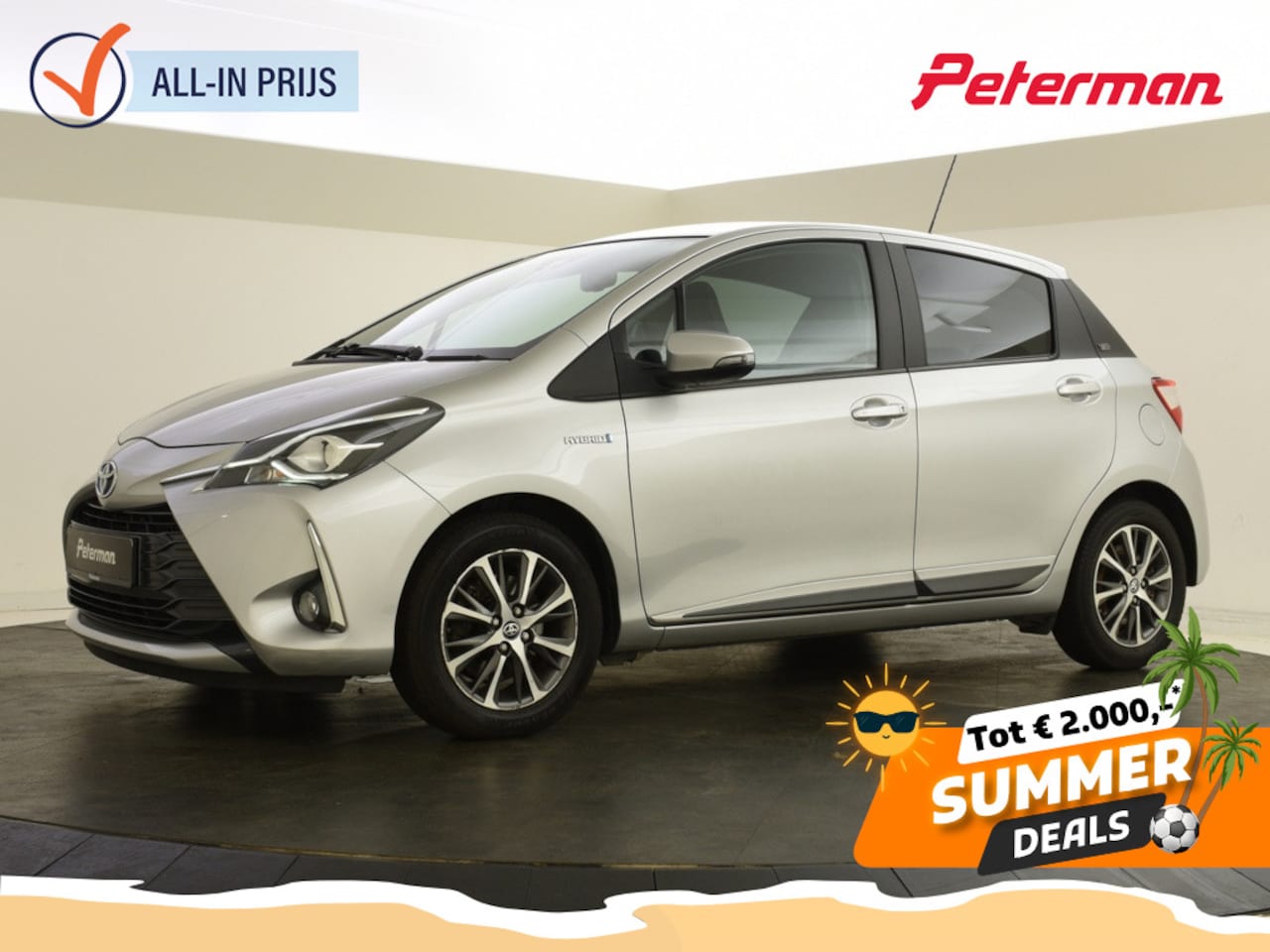 Toyota Yaris - 1.5 Hybrid Active | Keyless | Cruise Control | Parkeersensoren - AutoWereld.nl