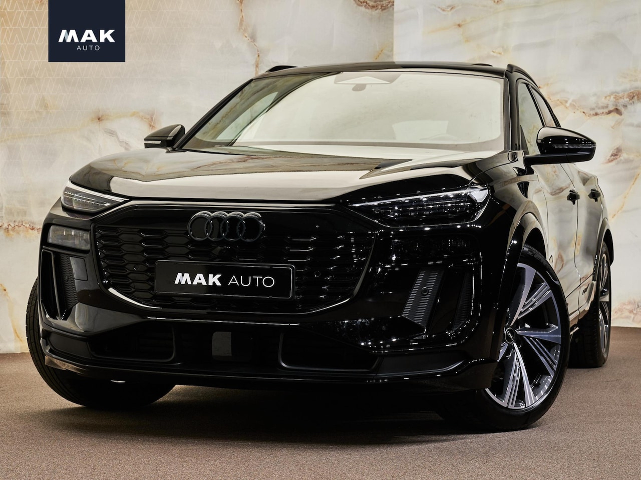 Audi Q6 SQ6 e-tron - Quattro, pano, 21", matrix-LED, B&O, bijrijdersdisplay, luchtv., HUD, ACC, privacy - AutoWereld.nl