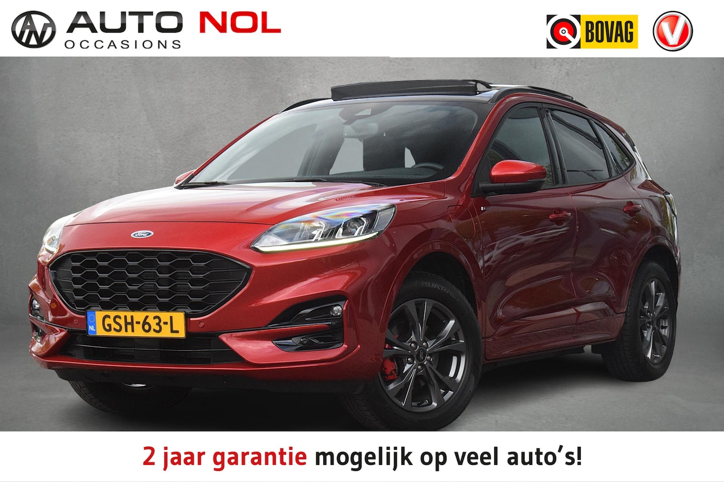 Ford Kuga - 2.5 PHEV ST-Line | Pano | Apple Carplay | Stoelverwarming - AutoWereld.nl