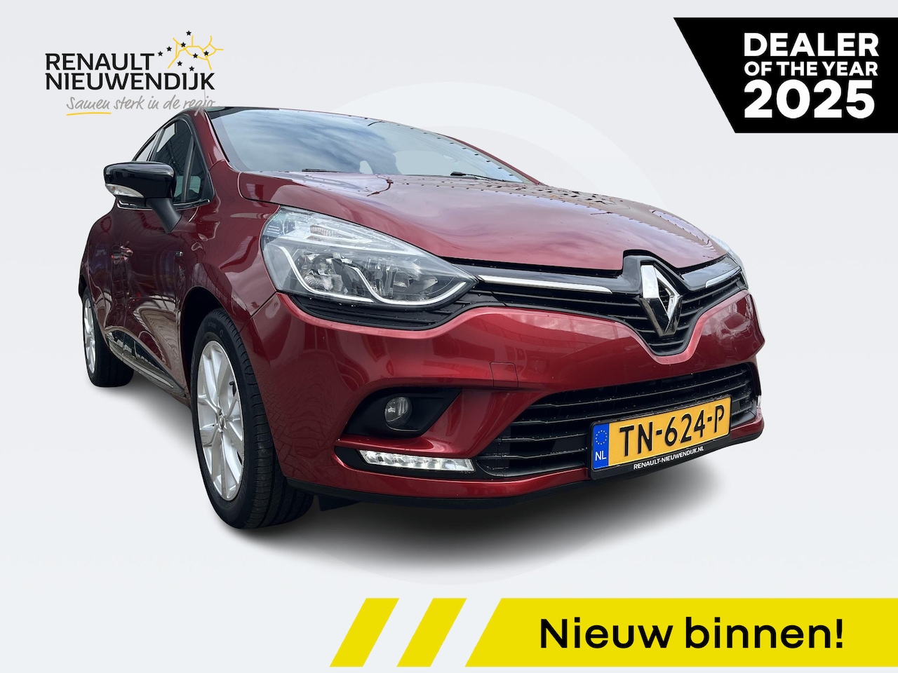 Renault Clio - TCe 90 Limited l AIRCO l NAVIGATIE l PARKEERSENSOREN l DEALER ONDERHOUDEN - AutoWereld.nl