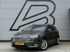 Ford Focus Wagon - 1.0 Titanium 1e Eigenaar|Navi|Clima|Cruise|Carplay|Stoel+Stuur verw|PDC V+A|APK tot 12-202