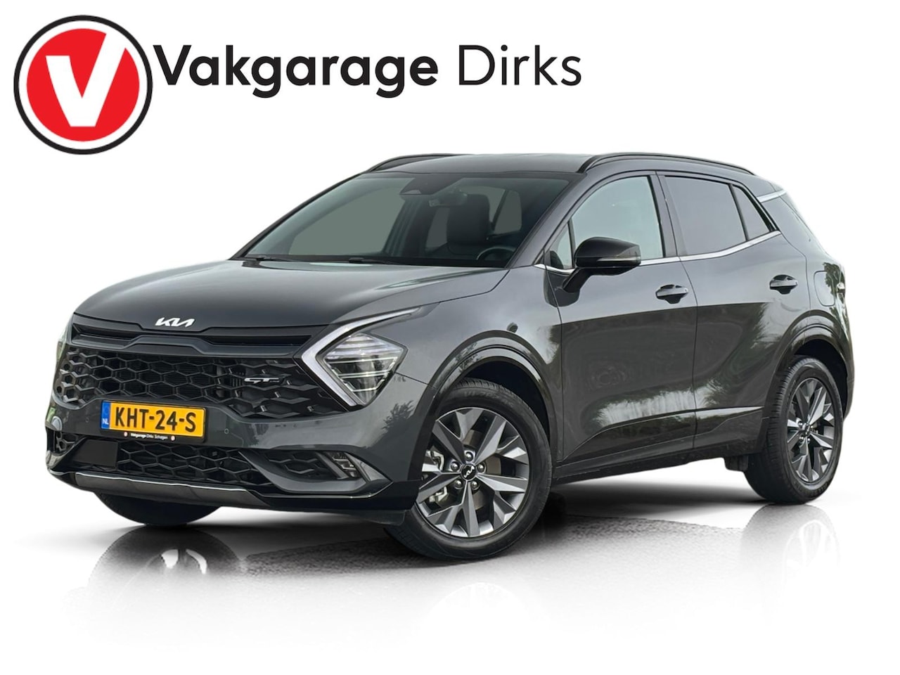 Kia Sportage - 1.6 T-GDi HEV Hybrid GT-Line ✅ Leder ✅ ACC ✅ LED - AutoWereld.nl