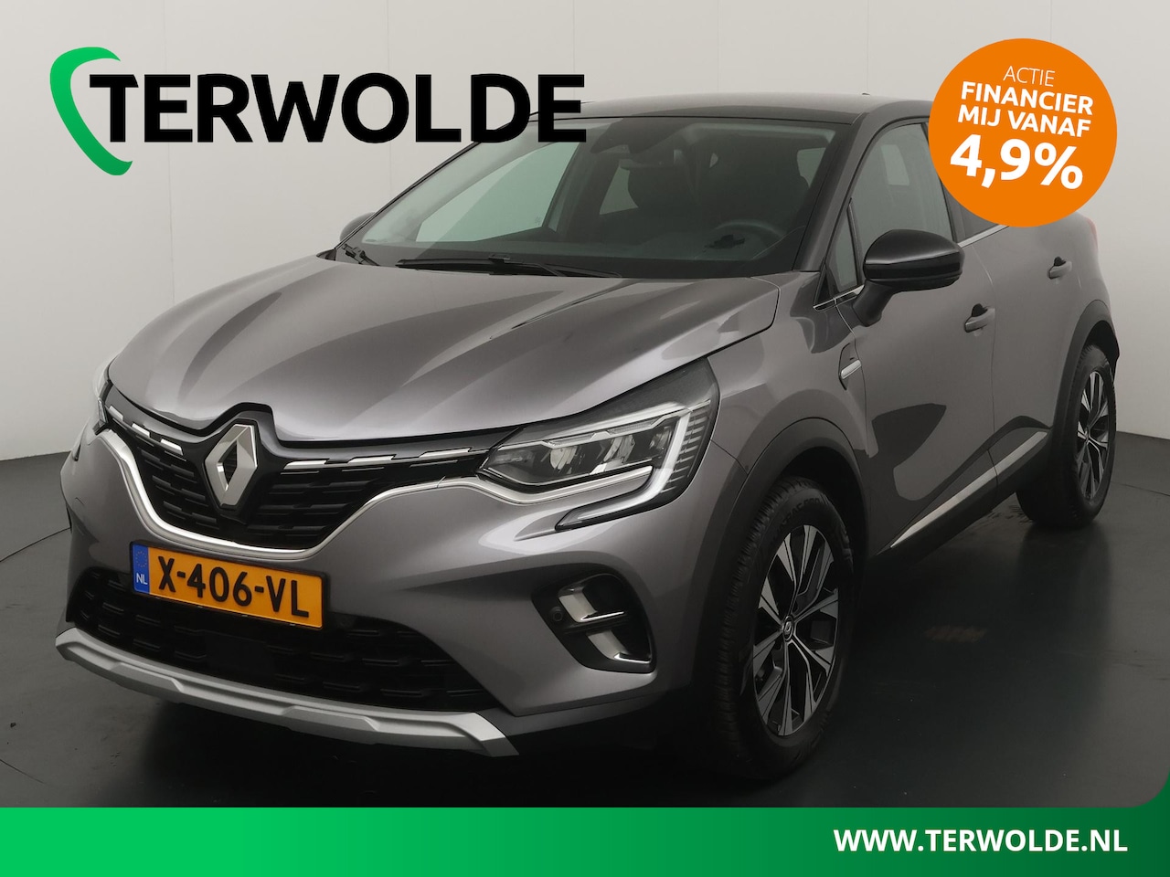 Renault Captur - techno TCe 90 | Parkeercamera | Navigatie | Climate Control | - AutoWereld.nl