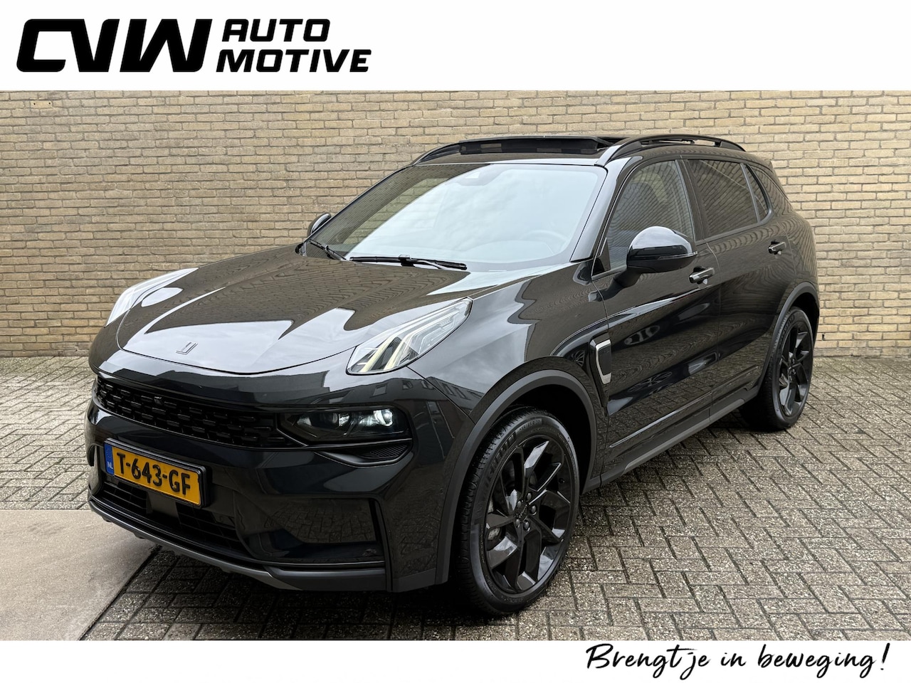 Lynk & Co 01 - 1.5 PHEV 261pk | Blackline | Zwarte hemel | 360 camera | Rolhoes | Panoramadak | Adaptieve - AutoWereld.nl