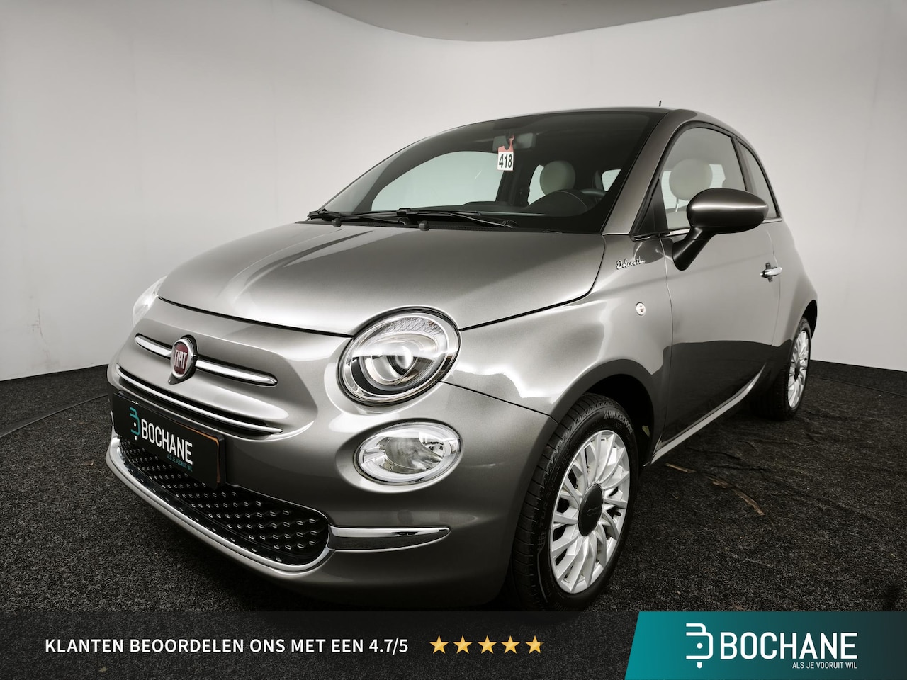 Fiat 500 - 1.0 Hybrid Dolcevita | Panoramadak | Climate Control | Cruise Control | DAB+ | - AutoWereld.nl