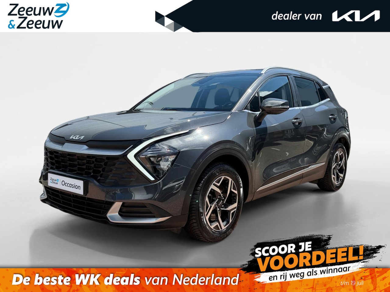 Kia Sportage - 1.6 T-GDi MHEV DynamicLine Edition Navi | Stoel & stuur verwarming | Achteruitrijcamera | - AutoWereld.nl