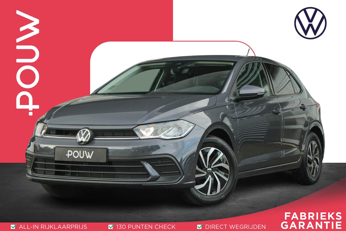 Volkswagen Polo - 1.0 TSI 95 pk Life Edition | Apple CarPlay/Android Auto | Travel Assist | Achteruitrijcame - AutoWereld.nl