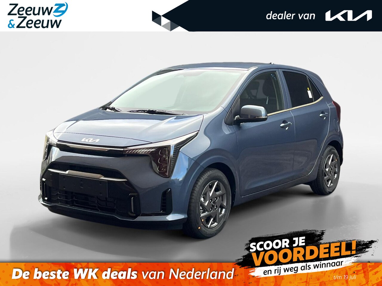 Kia Picanto - 1.0 GDi DynamicPlusLine | Elektrisch inklapbare buitenspiegels | 14" lichtmetalen velgen | - AutoWereld.nl