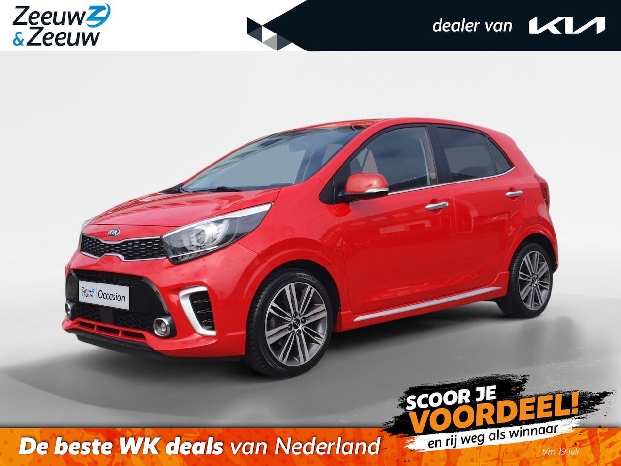 Kia Picanto - 1.0 T 100pk GT-Line | Stoel en stuurverwarming | Navigatie | Climate control | Cruise cont - AutoWereld.nl