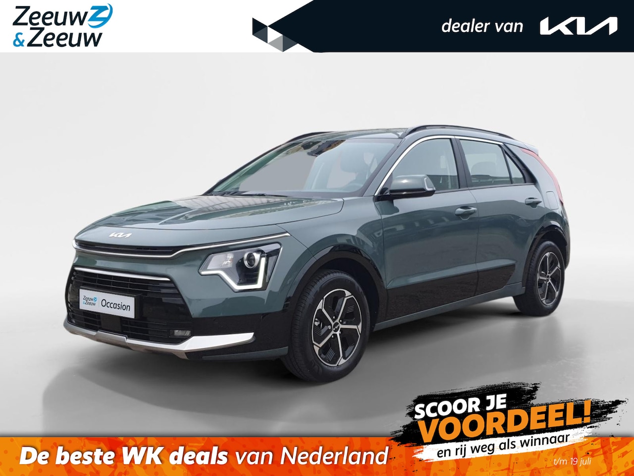 Kia Niro - 1.6 GDi Hybrid DynamicLine | Navigatie | Camera | Apple Carplay / Android Auto | Adaptieve - AutoWereld.nl