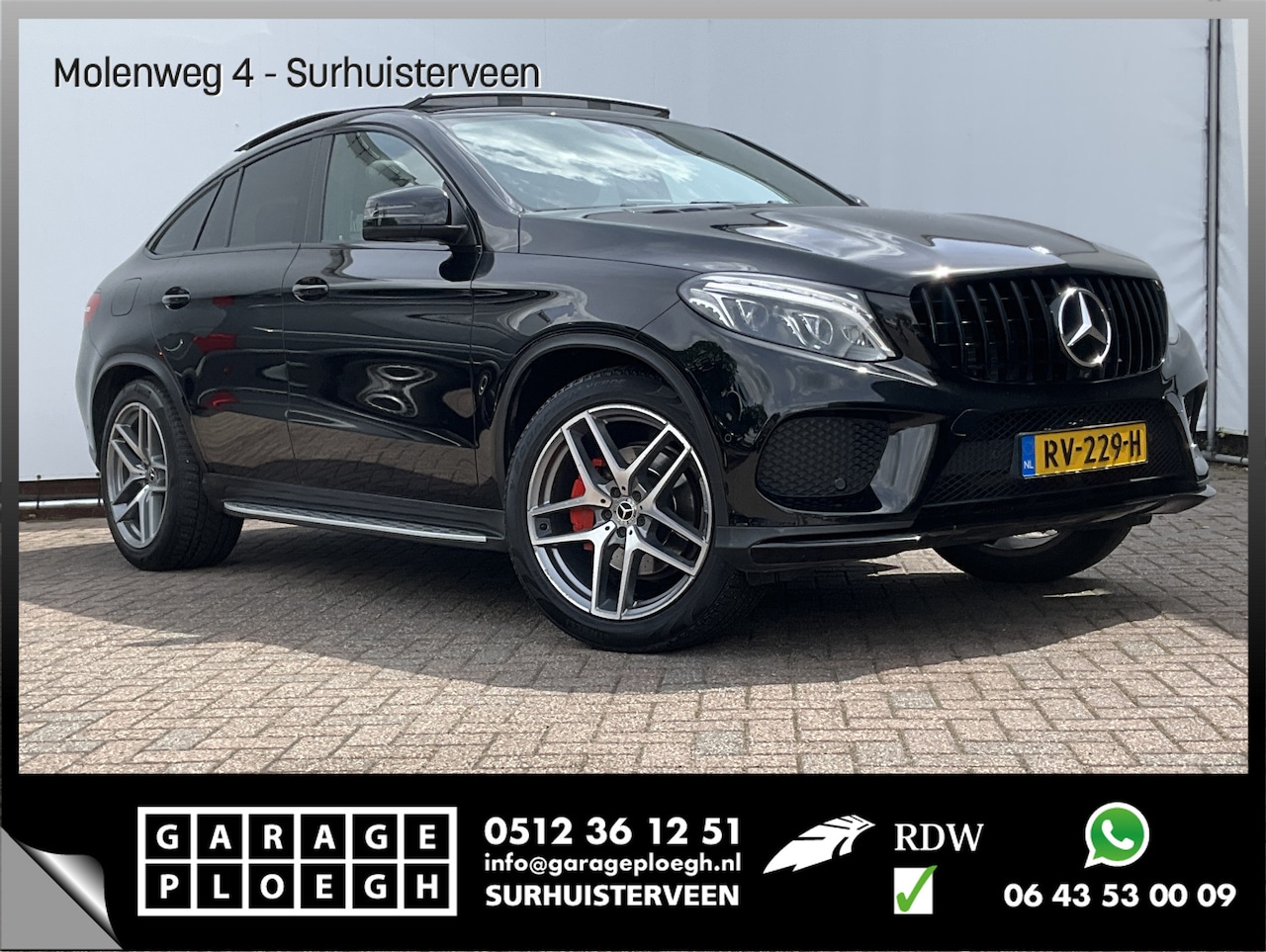 Mercedes-Benz GLE-Klasse Coupé - 350 d 4MATIC AMG Elek.Trekhaak Pano Memory 360° Luchtvering Stoelverw VOL! - AutoWereld.nl