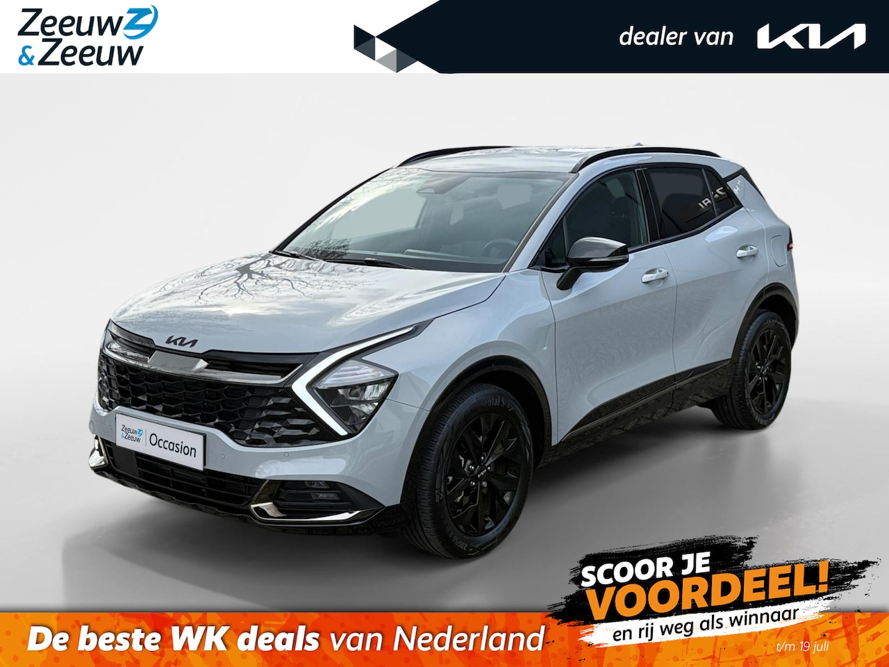 Kia Sportage - 1.6 T-GDi Hybrid Dark Edition | Camera | Stuurverwarming | Stoelverwarming voor + achter | - AutoWereld.nl