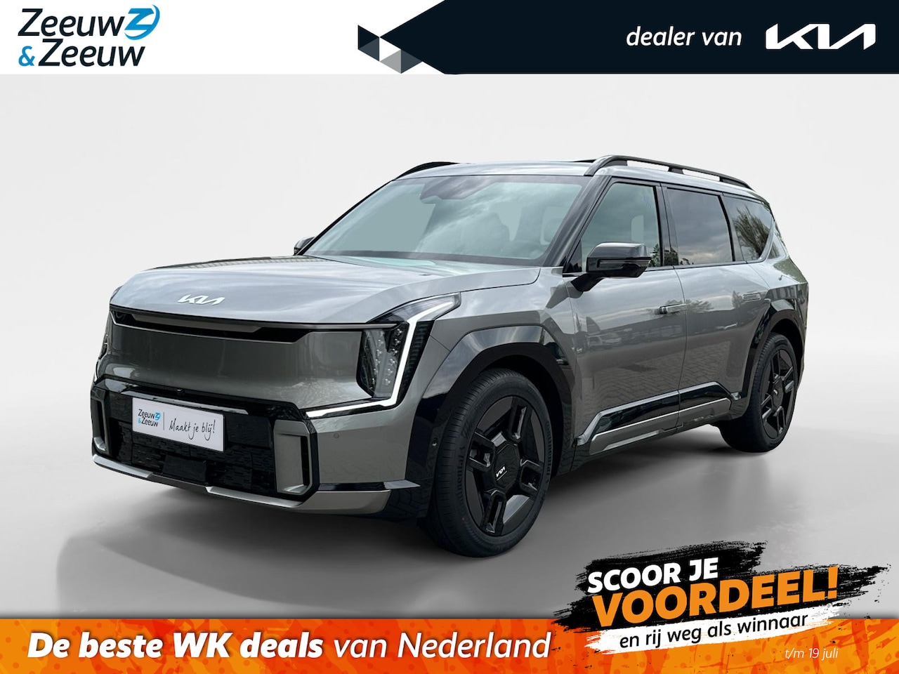 Kia EV9 - GT-Line AWD 99.8 kWh Nu te bestellen | nu met €3.000,- inruilpremie! | 2,99% rente | GT-Li - AutoWereld.nl