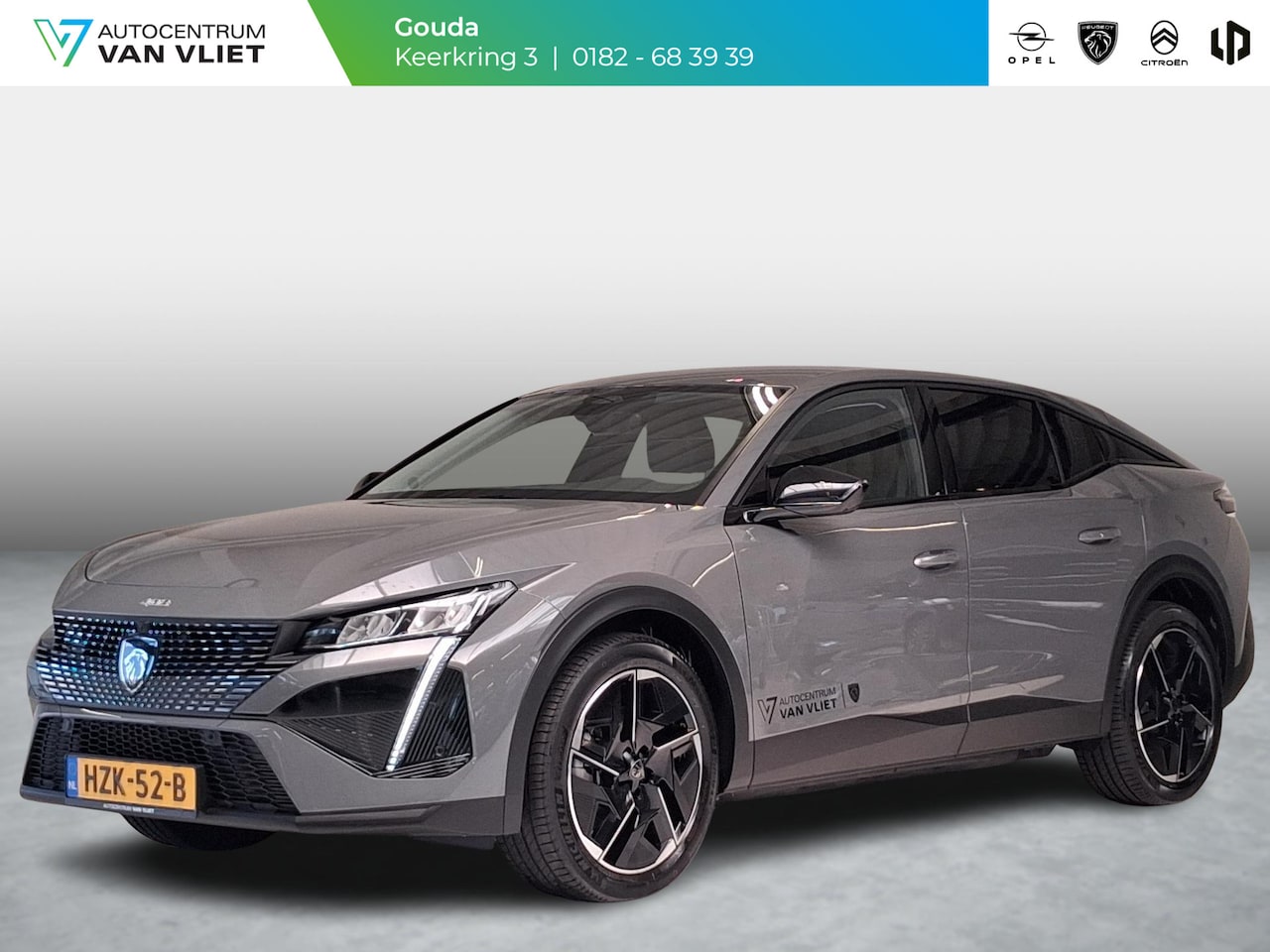Peugeot e-408 - Allure 58 kWh | Navigatie | Achteruitrijcamera | Stoel/Stuurverwarming | Keyless Entry | A - AutoWereld.nl